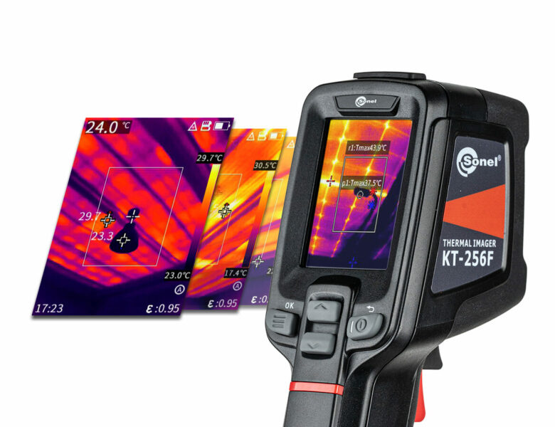 Use thermal imaging to reduce heat energy losses