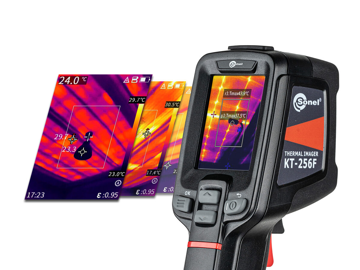 Use thermal imaging to reduce heat energy losses Sonel.sg