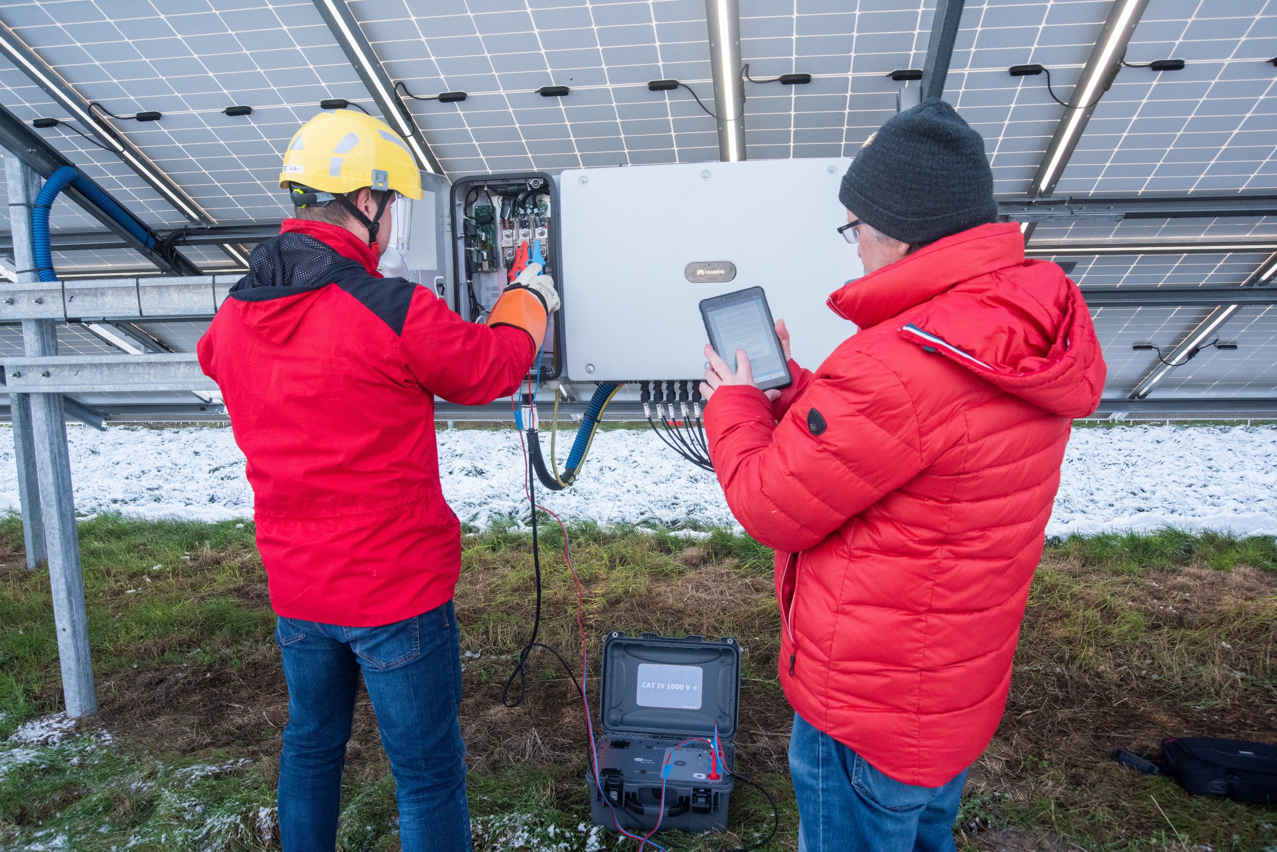 Measuring short circuit loop impedance at solar photovoltaic farms and ...